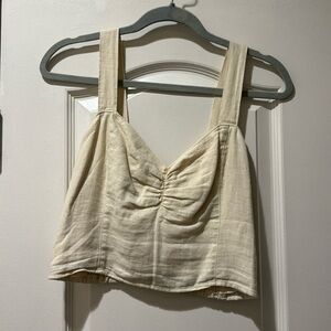 BEIGE CROP TOP
